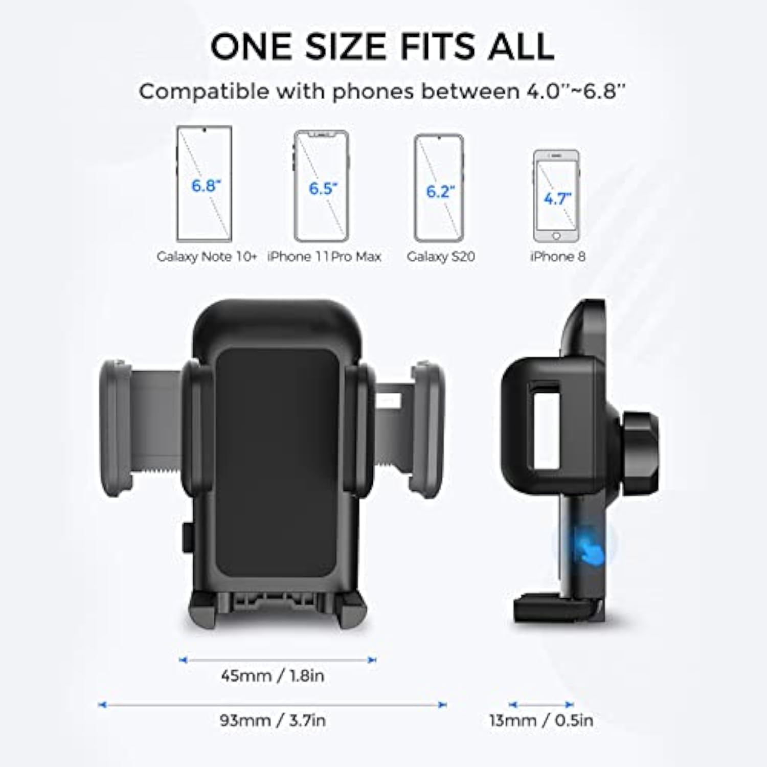 Cell Phone Holder For Car, Cd Slot Car Phone Mount, One Button Release Easy Installation Cd Player Car Phone Holder Mount Compatible With Iphone 16 15 14 13 12 11 Pro Xr Xs Max Galaxy S20 S20+ S10 S9