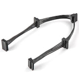Sata Power Splitter Cable: 15 Pin Sata To 4 Sata 4X Serial Ata Power Adapter S