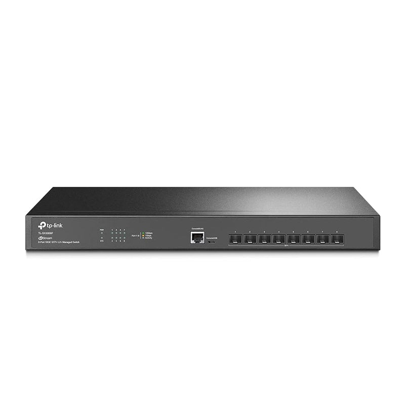 TP-Link TL-SX3008F | 8 Port 10G SFP+ Enterprise Level Switch | L2+ Smart Manag