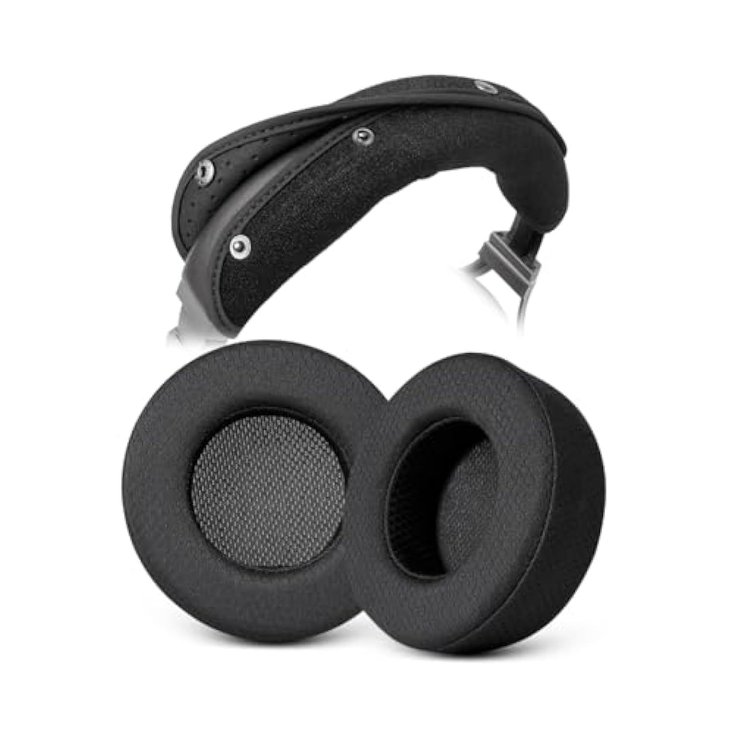 Replacement Ear Pads Cushion And Headband Cover For Corsair Virtuoso Rgb Wireless Se Xt Gaming Headset, Headphones Protector, Easy Installation, Premium Material & Black