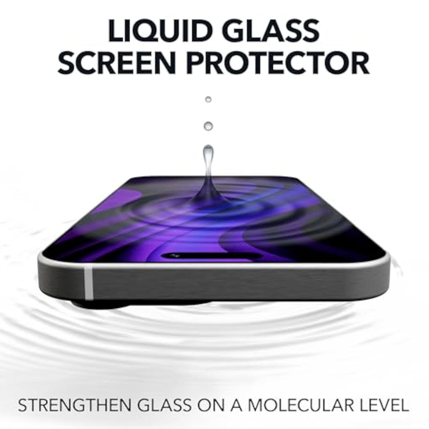 cellhelmet Liquid Glass Wipe On Extreme Glass Protection | $300 Repair Protection  | Scratch & Shatter Protection | Universal Glass Screen Protector for Phones and Smart Watches