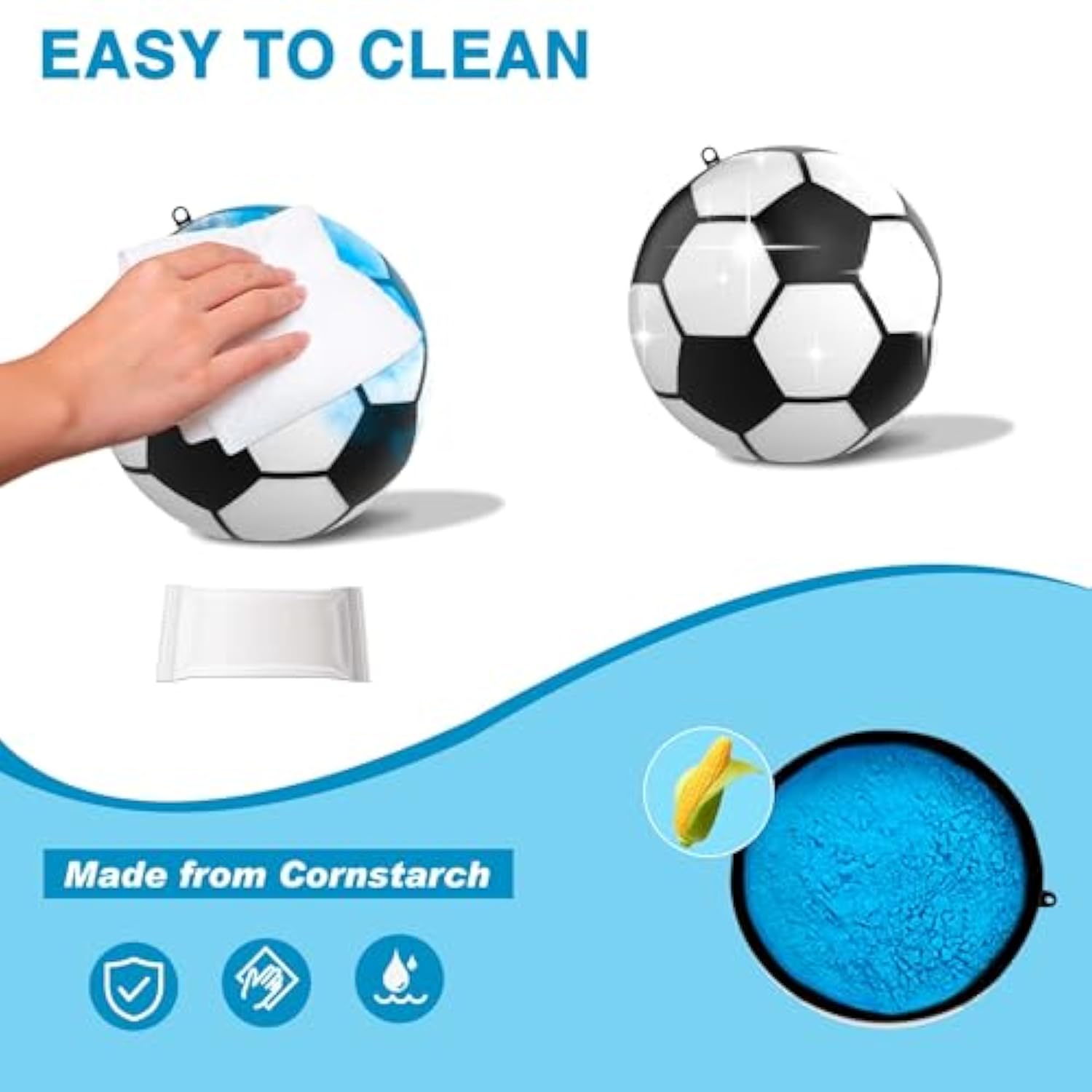 Gender Reveal Soccer Ball, Soccer Ball Gender Reveal With Blue Powder For Boy Or Girl Baby Gender Reveal Ideas