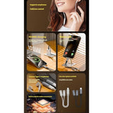 Usb C Splitter, Dual Usb C Headphone And Charger Adapter Audio Dongle Cable With Pd 100W Fast Charging For Iphone 16/15 Series, Ipad, Macbook, Galaxy S24/S23 And More (White)