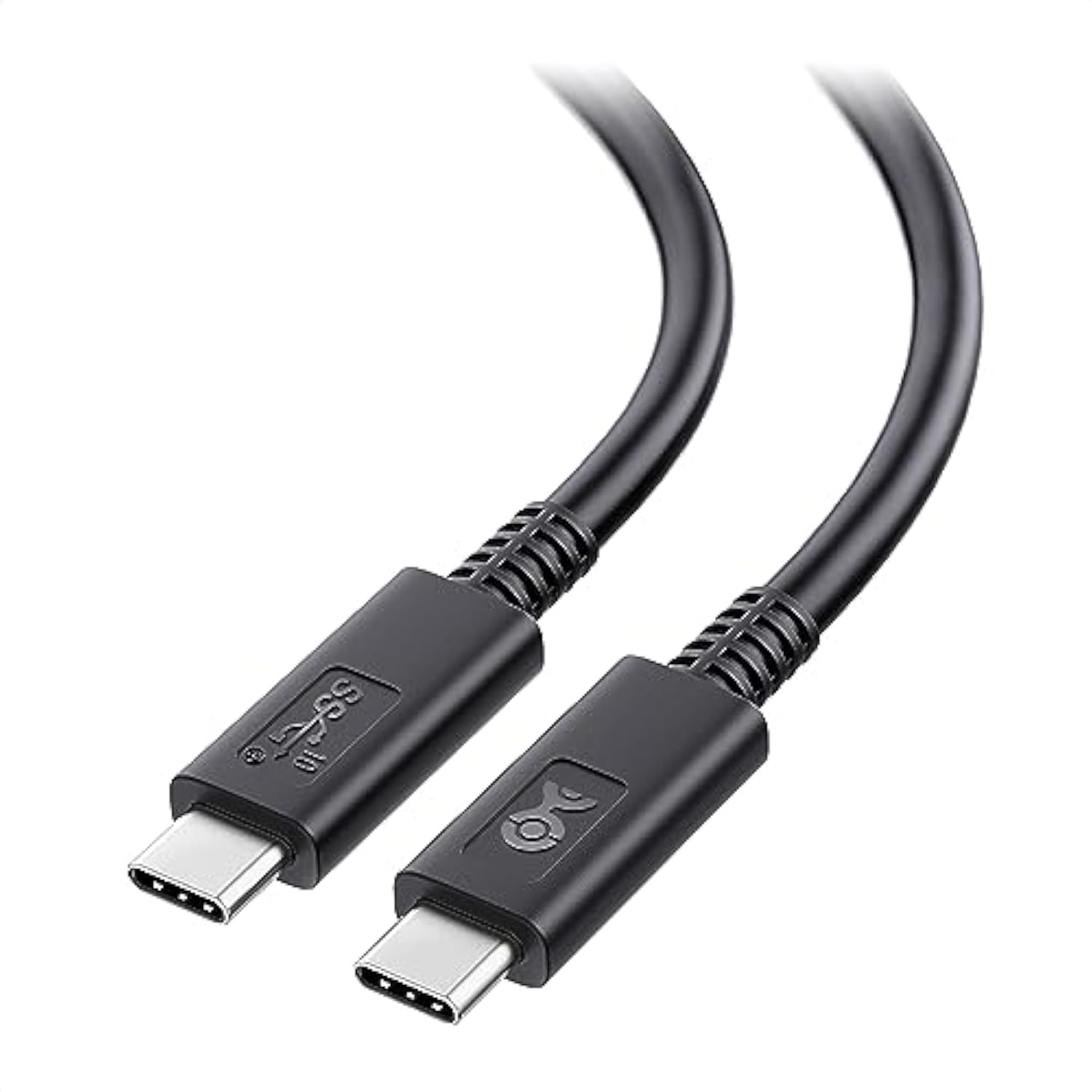 Cable Matters [USB-IF Certified] 10 Gbps Gen 2 USB C to USB C Cable - 3.3ft / 1m, Supports Up to [4K@60Hz Video, 100W Charging, 10Gbps Data Transfer], Black