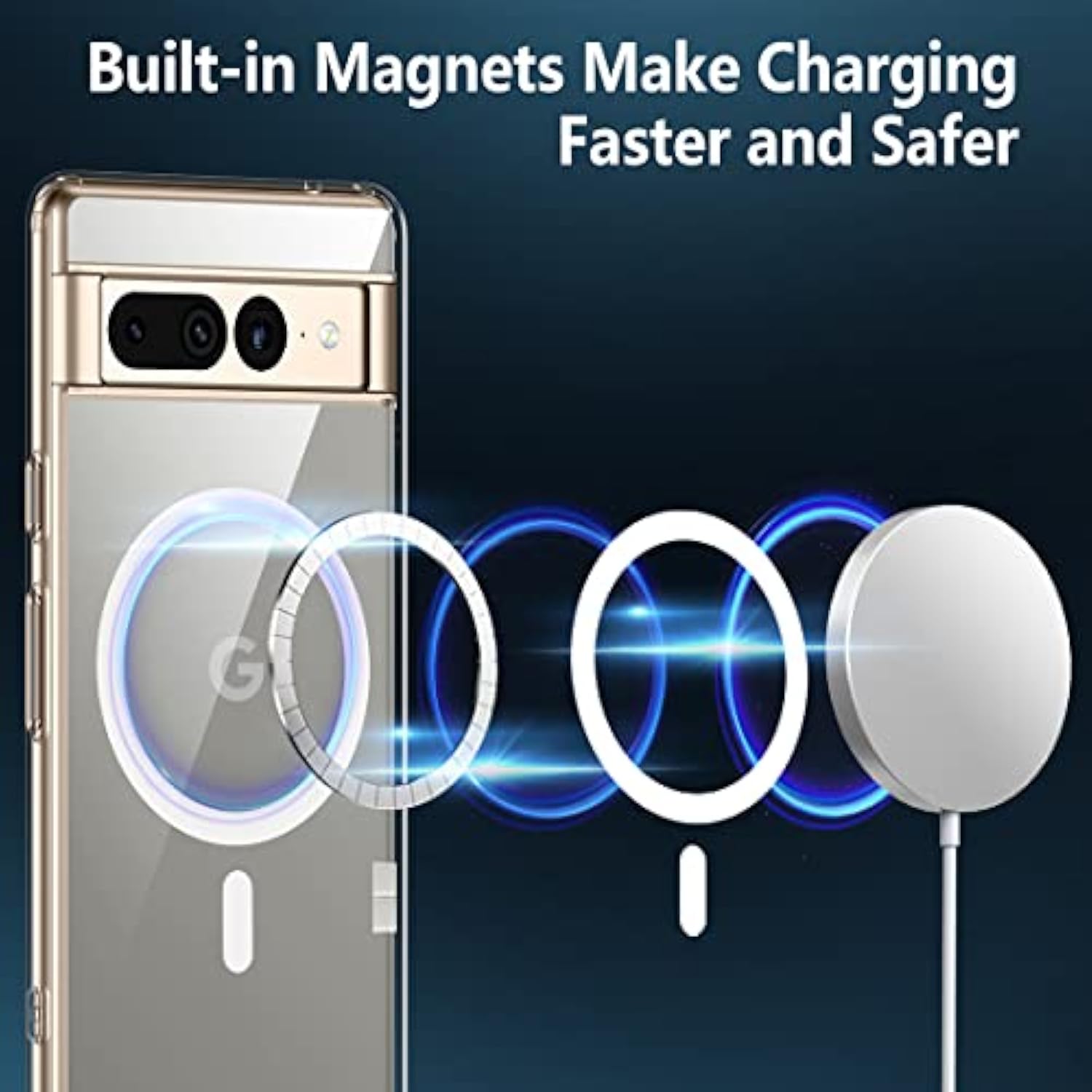 Slim Fit Shockproof Protective and Magnetic Case for Google Pixel 7 Pro