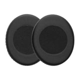 kwmobile Ear Pads Compatible with Sennheiser HD2.01 / HD2.20S / HD2.30I / HD2.30G Earpads - 2X Replacement for Headphones - Black
