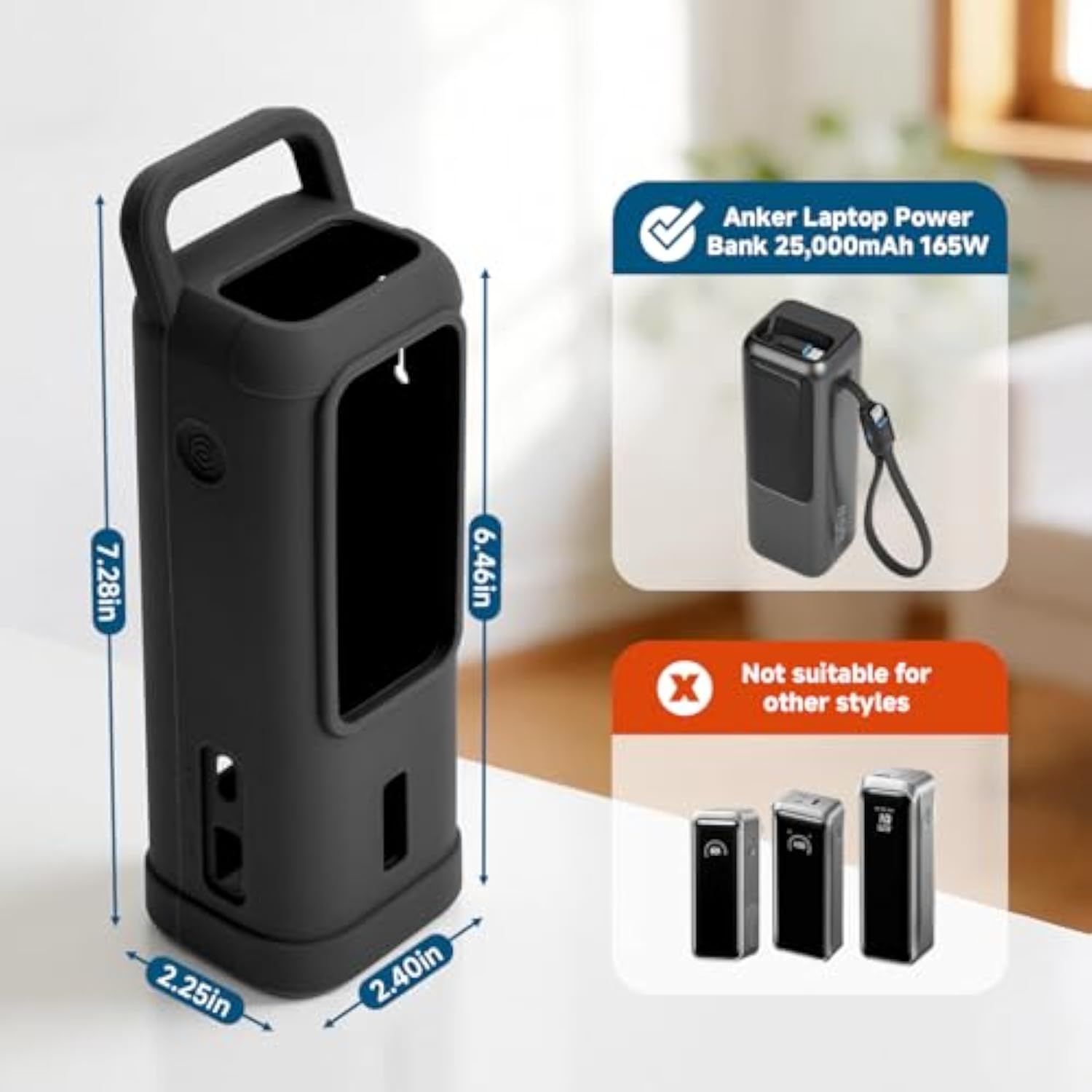 Anker 25K 165W Power Bank Silicone Case
