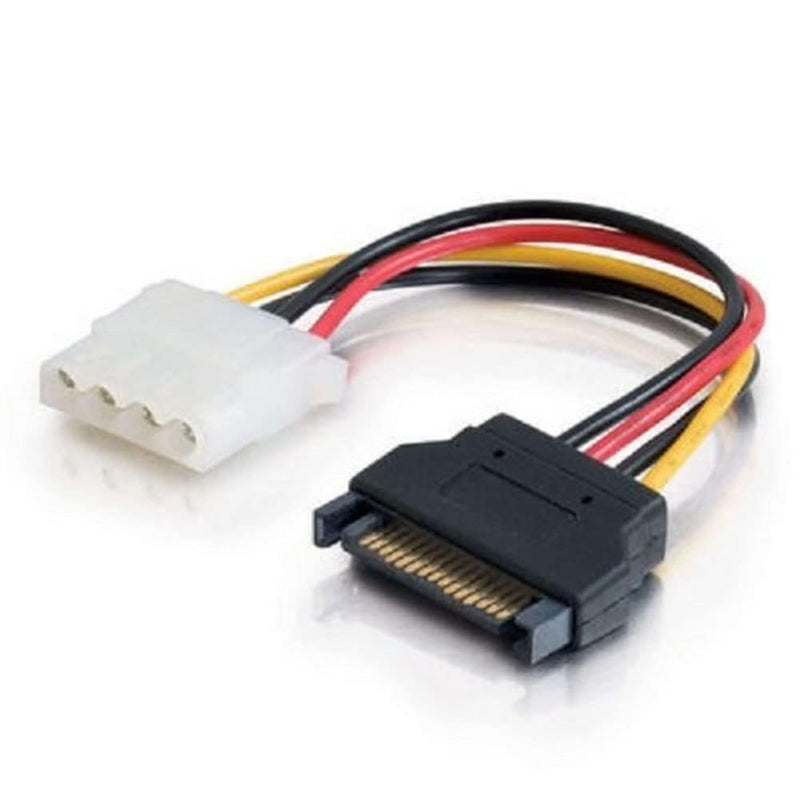 10149 15-Pin Serial Ata Male To Lp4 Female Power Cable (6 Inch)