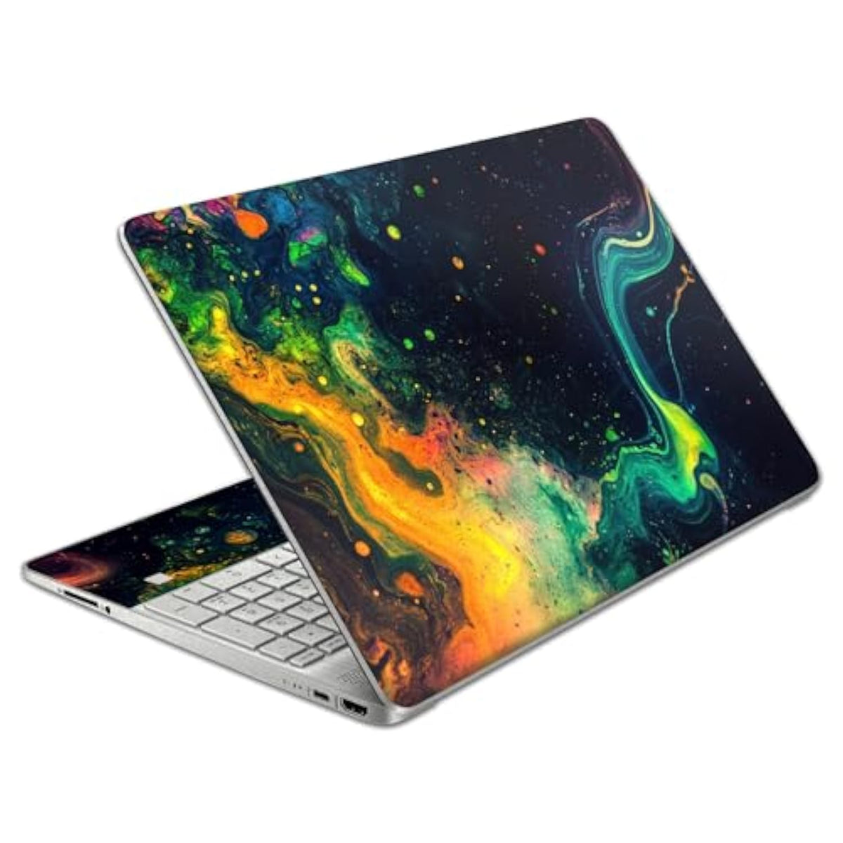 Laptop Skin Decal Hp 15.6" - Hippie, Laptop Cover Sticker, No Cutting Required, No Bubble, Waterproof, Scratch Resistant - Including Wide Screen And Wrist Pad