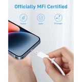 2-Pack 20W PD Fast Charger with 10FT Cable, Type-C Block for iPhone 14/13/12/11, iPad