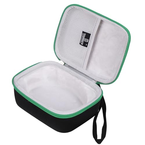 Hard Travel Case For Logitech Ergo M570/M575/M575S/ Logitech Mx Ergo S/Mx Ergo/Nulea M501/M509 Wireless Trackball Mouse (Case Only) (Oxford, Black & Green)