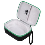 Hard Travel Case For Logitech Ergo M570/M575/M575S/ Logitech Mx Ergo S/Mx Ergo/Nulea M501/M509 Wireless Trackball Mouse (Case Only) (Oxford, Black & Green)