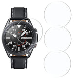 Tempered Glass Protector For Samsung Galaxy Watch3 (45Mm)-Anti-Fingerprint, Anti-Scratch,2.5D 9H Hardness [4 Pack] Hd Screen Protector Compatible With Samsung Galaxy Watch3 (45Mm)