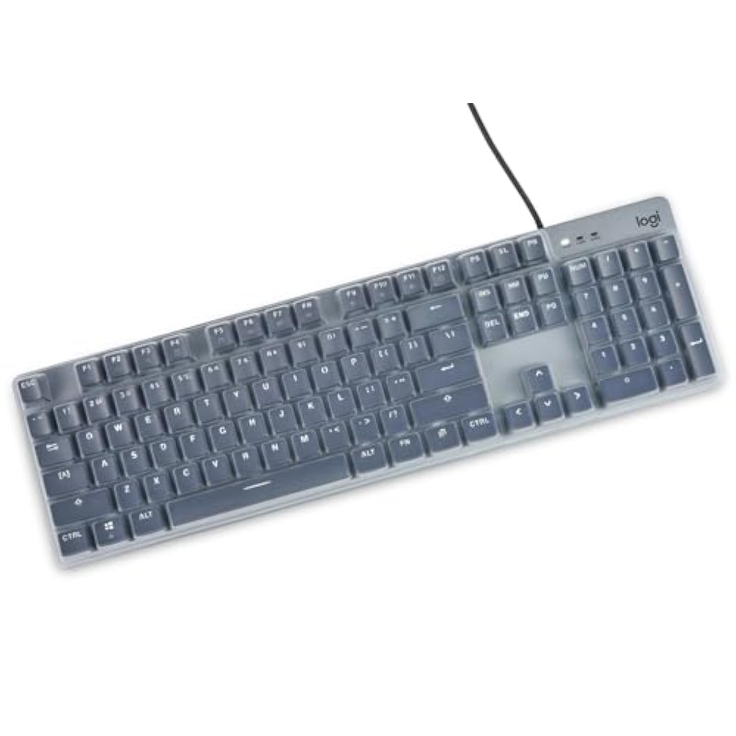 Keyboard Cover Skin For Logitech K845 Mechanical Illuminated Keyboard, Logitec