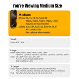 Holster For Iphone 16 & Pro 16E 15 15Pro 14 14Pro 13 13Pro 12 12Pro, Samsung Galaxy S25 S24 S23 S22, Cell Phone Belt Holder Case With Clip, Id Card Pouch Protective Cover For Men, Black Medium