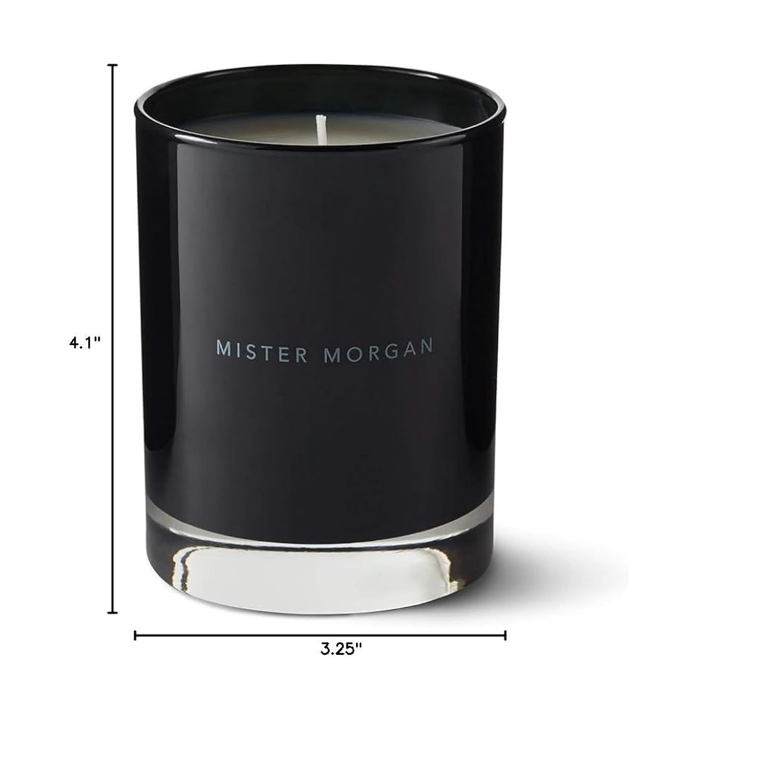 Niven Morgan, Nantucket, Teak and Rose Candle, 11 Ounces