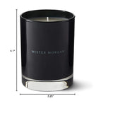 Niven Morgan, Nantucket, Teak and Rose Candle, 11 Ounces