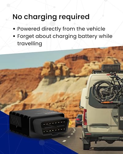Obd Gps Tracker For Cars & Trucks 4G Lte Real-Time Vehicle Tracking Device With Sim Included Plug & Play Car Locator, Hidden, Alerts, 30-Day Trial