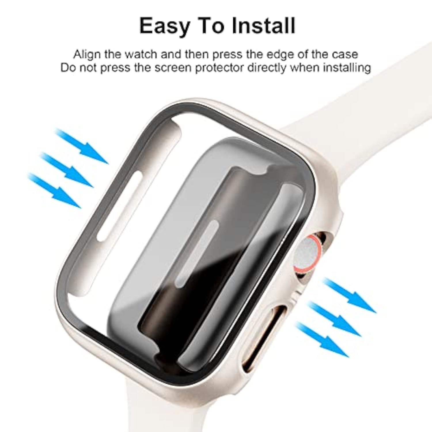 10 Pack Case For Apple Watch Series 3/2/1 38Mm With Tempered Glass Screen Protector, High Definition Scratch Resistant Hard Pc Bumper Cover For Apple Watch Accessories (10 Colors, 38Mm)