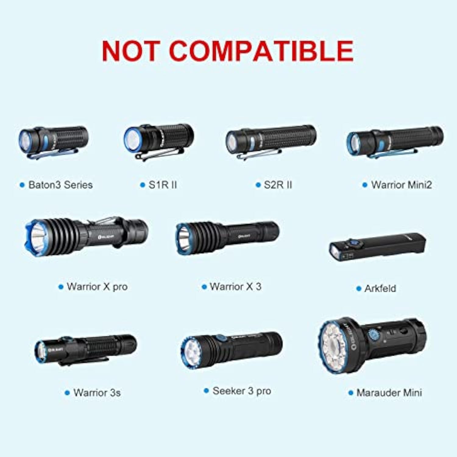 OLIGHT MCC S Magnetic Charging Cable ONLY for PL-MINI 2/Baldr S/BL/Mini/RLMini, Using in The Car, or with a Power Bank and Solar Charger