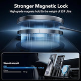 Esr For Samsung Galaxy S24 Ultra Magsafe Case With Kickstand, Wireless Charging Compatible With Magnetic, 3 Stand Modes, -Grade Protection, Shockproof Case Slim Fit For S24 Ultra, Black