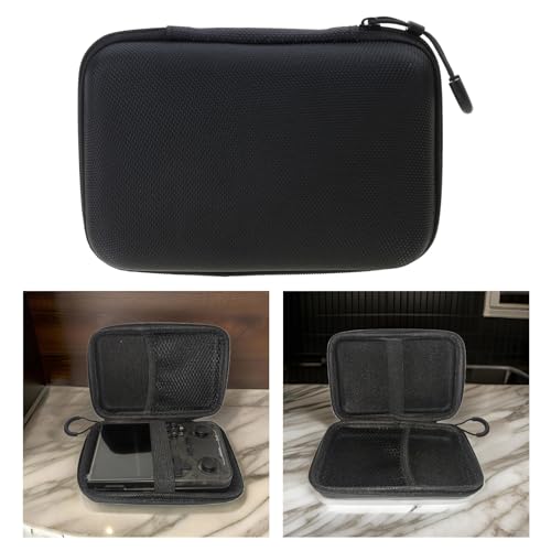 Protector Case Storage Box For R36S R35S K36 Scratchproof Bag Handheld Game Console Carrying Case With Pocket Black