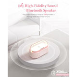?2024 Newest Bluetooth Speaker, Fm Radio,Wireless Speaker Charger For Iphone, Dimmable Night Light, Dual Wireless Speakers, 2500Mah Portable Speaker For Office Bedroom Home