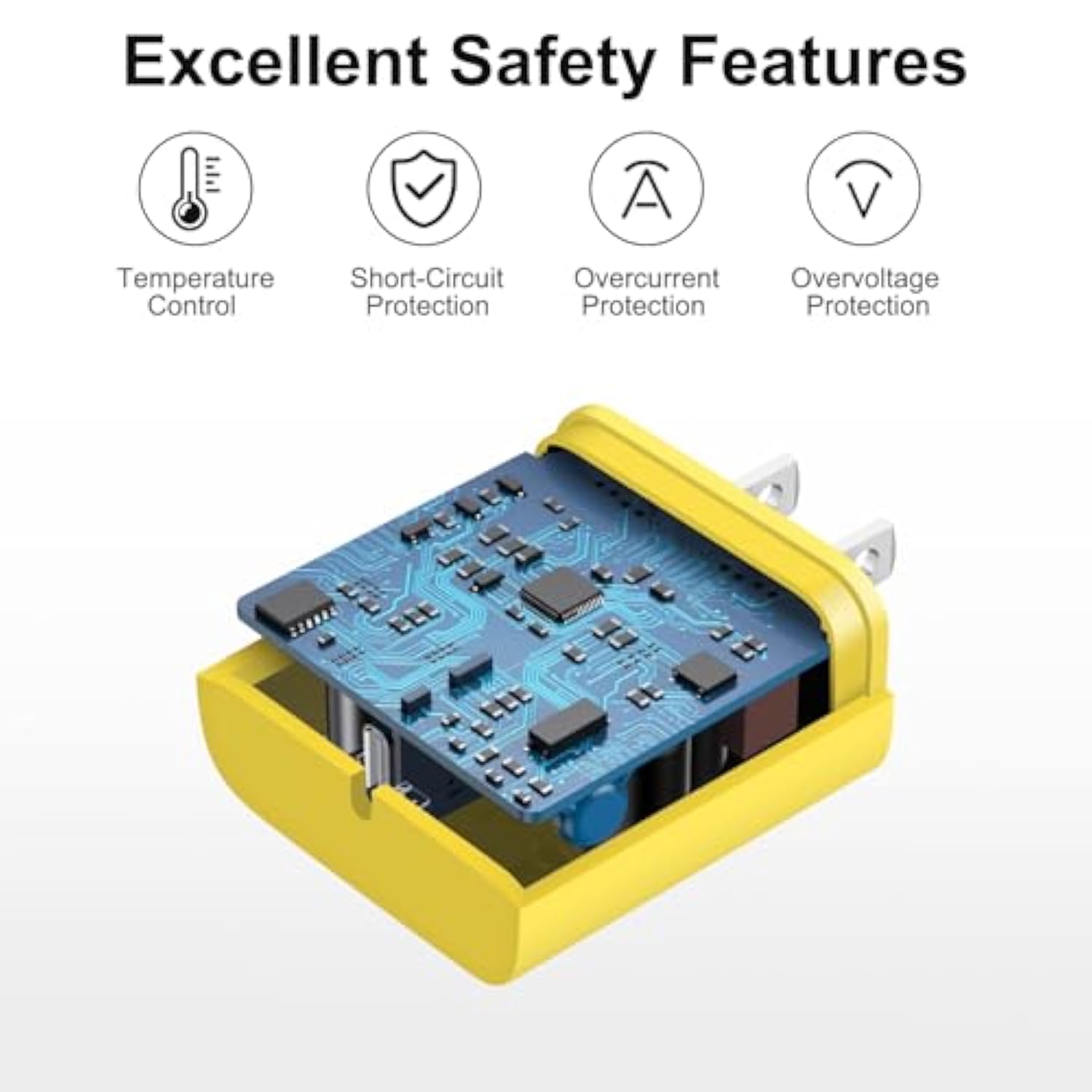 Iphone 17 16 Air Charger Fast Charging - 2 Pack 20W Usb C Charger Block With 6Ft Type C Cable Compatible With Iphone 17/17 Pro/17 Pro Max/Air/16/16E/15, Ipad Pro, Air M3/M2/5/4, 11Th/10Th?Yellow?