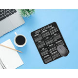 Calendar Mouse Pad,2026 Vertical Calendar Natural Rubber Mouse Pad, Quality Creative Gaming Rectangle Mouse Personalized Desk Mouse Pad 9.5 Inch X 7.9 Inch