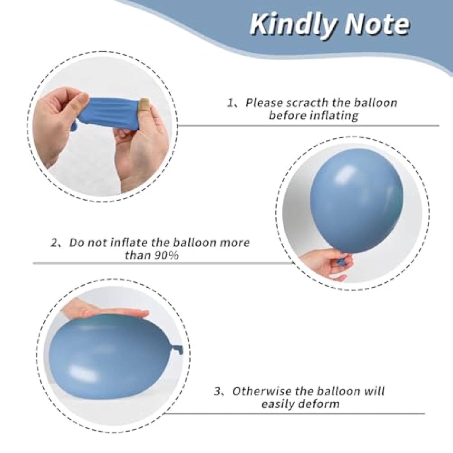 50Pcs Dusty Blue & Green Balloons 12" for First Birthday & Baby Shower Decor