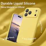 Magnetic Phone Case for iPhone 17 Pro Max, 6.9" Yellow