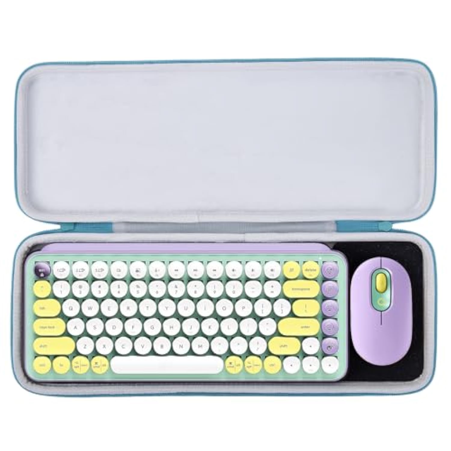 Hard Carrying Case Compatible With Logitech Pop Keys Mechanical Wireless Keybo