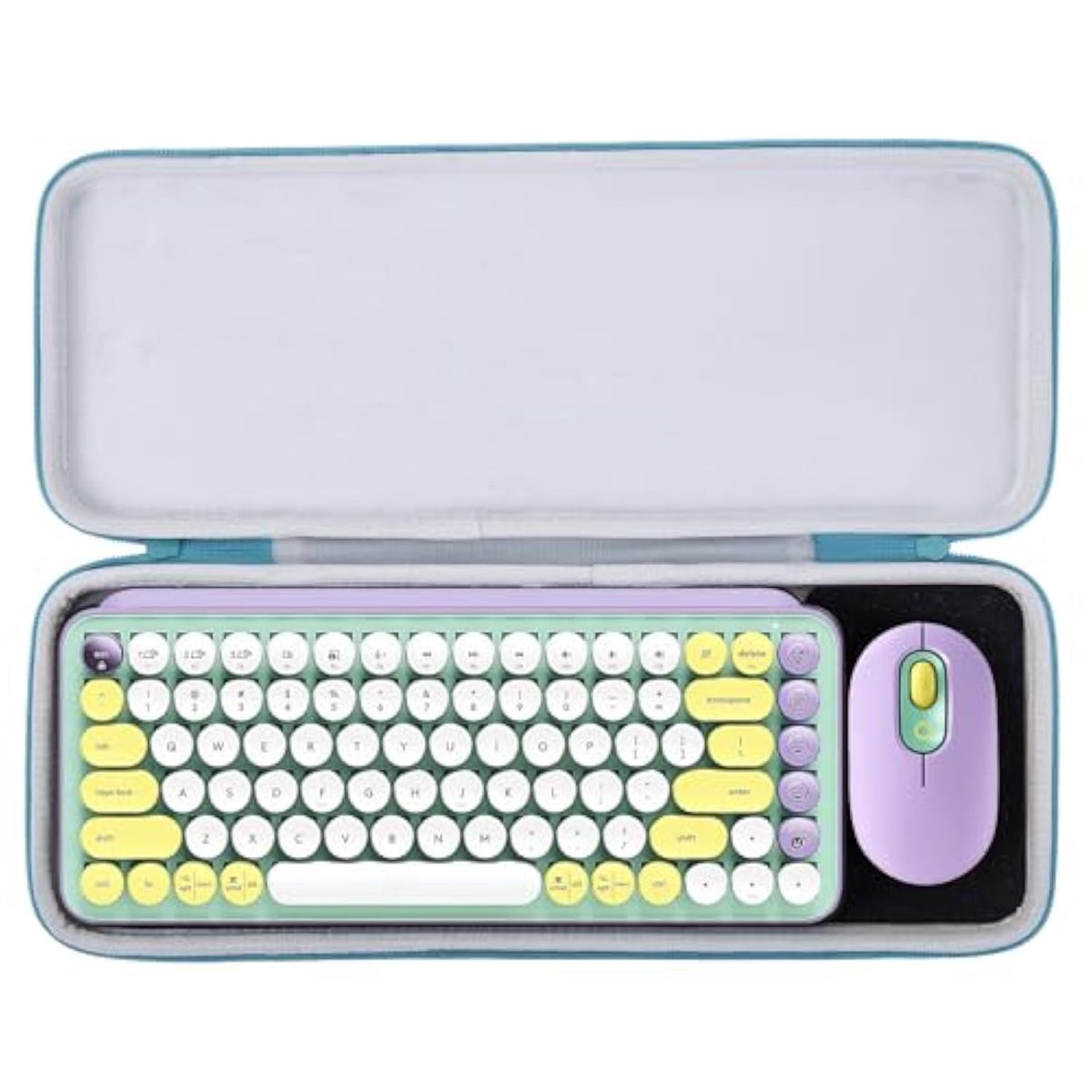 Hard Carrying Case Compatible With Logitech Pop Keys Mechanical Wireless Keybo