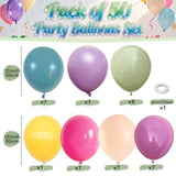 Pink Green Yellow Purple Blue Balloons Sage Green Hot Pink Dusty Blue Nude Balloon Boho Spring Meadows Floral Wild Flower Daisy Garden Rainbow Birthday Party Decorations For Girls Baby Shower Bloom
