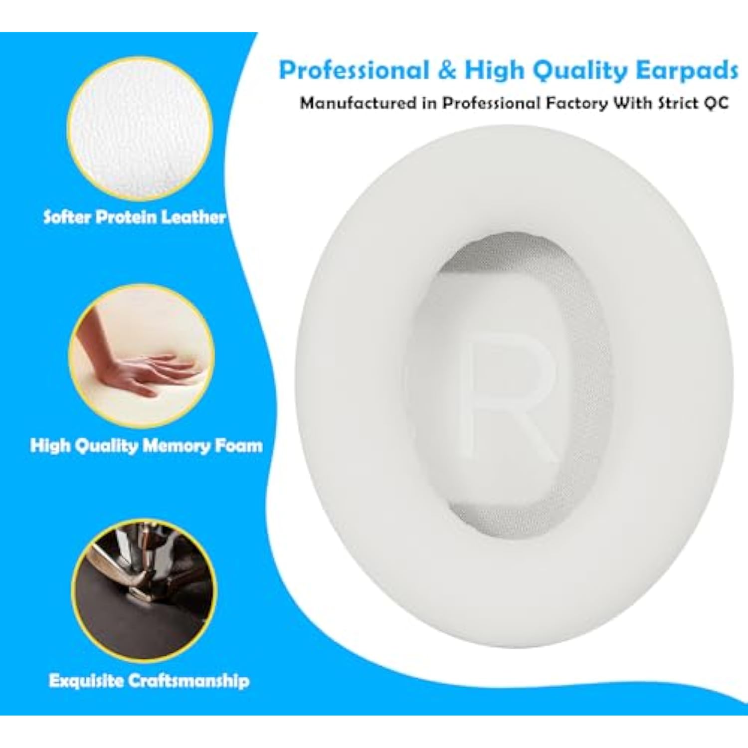 Bose 700/Nc700 Earpads Replacement For Bose700 700Nc Noise Cancelling Cushions - White