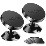 ?2 Packs Magnetic Phone Holder for Car?Strong Magnet? Phone Holders for Your Car Phone Holder Mount?4 Metal Plate? Universal Car Accessories for