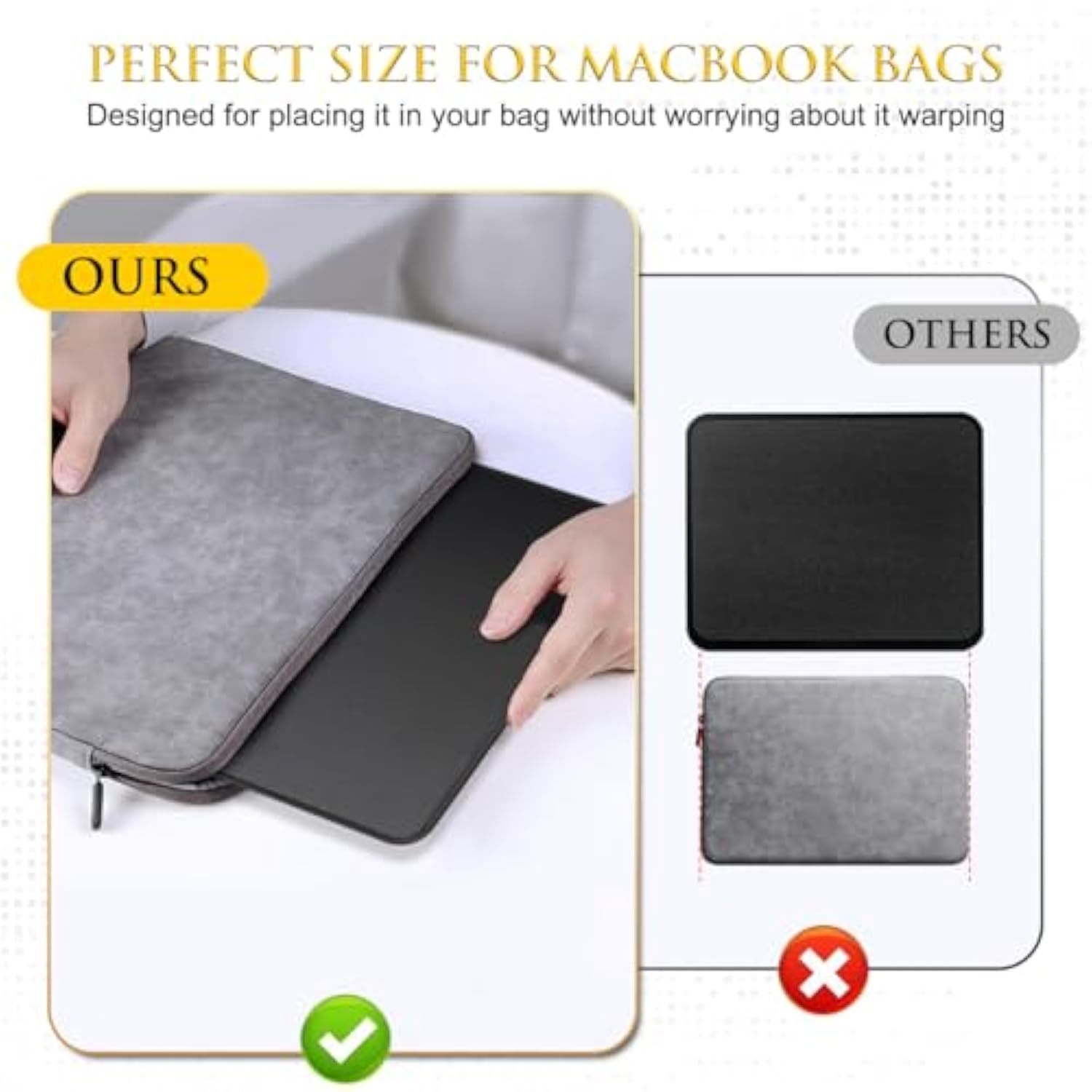 3 Pack Mouse Pad With Stitched Edge, Comfortable Mouse Pads With Nonslip Rubber Base, Washable Mousepads Bulk With Lycra Cloth, Mouse Pads For Computers Laptop Mouse 10.2X8.3X0.12Inch Black