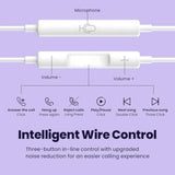 2 Pack Earbuds Headphones Earphones Wired [Mfi Certified] Usb C Microphone Call Volume Control Noise Isolating Compatible With Iphone 15 Pro Max/15 Pro/15 Plus/15/Samsung S23 Ultra S22+ S21