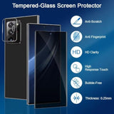 2+2 Pack Galaxy Note 20 Ultra Privacy Screen Protector And Camera Lens Protector,9H Hardness Tempered Glass, 3D Full Coverage, Fingerprint Unlock, Easy To Install For Galaxy Note 20 Ultra 6.9 Inch