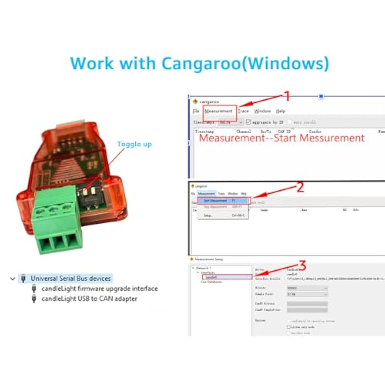 Usb To Can Bus Adapter Based On Open Hardware Canable