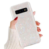 Galaxy S10 Case, S10 Case Luxury Sparkle Glitter Cute Phone Case Girls Women Pretty Design Translucent Clear Slim Tpu Soft Rubber Silicone Cover Protective Case For Samsung Galaxy S10(Colorful)