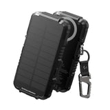 Solar Charger Power Bank 27,000Mah, 65W Pd3.0 & Qc3.0 Fast Charging Powerbank External Battery Pack Portable Wireless Chargers With Flashlight And Carabiner, Compatible With Magsafe & Qi
