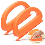 Dual-Ended Wrapping Paper Cutter 2-Pack | Effortless Gift Wrap Cutter Slider For Christmas, Birthdays & Holidays
