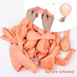 105pcs Pastel Orange Balloon Arch Kit for Baby Shower, Birthday, Gender Reveal