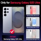 Samsung Galaxy S25 Ultra Case with Magnetic Ring Stand, Shockproof Marble Design