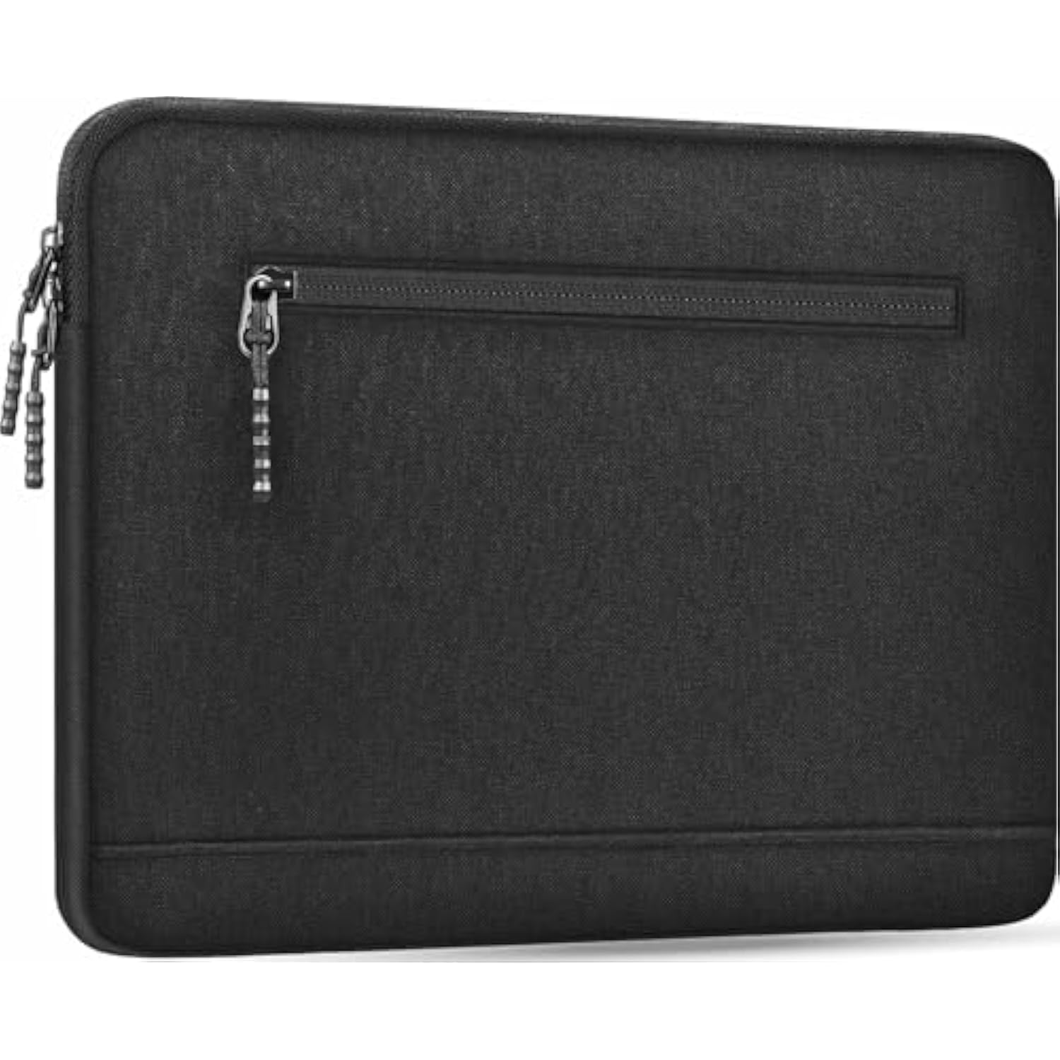 Laptop Sleeve 14 Inch, Shockproof Protective Computer Case With Front Pocket, Water Resistant Durable Traveling Laptop Carrying Bag Compatible For Macbook Air/Pro, Hp, Dell, Lenovo, Acer, Black