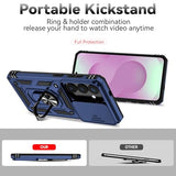 for  Galaxy S26 Case,Galaxy S26 Case,with Screen Protectors and Camera Cover,[Military Grade] 16ft.Drop Tested Cover with Magnetic Kickstand