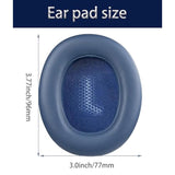 Replacement Ear Pads Compatible With Jbl Everest Elite 750 (750Nc Model: V750Nxt) Headphones, Replacement Ear Pads Made Of Protein Leather And Memory Foam (Blue)