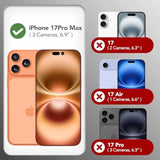 Magnetic For Iphone 17 Pro Max Case, Compatible With Magsafe, [Screen Protector + Camera Lens Protector], Liquid Silicone Anti-Scratch Shockproof Protective Phone Case 6.9 Inch, Stone