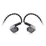bleqk Dynabird Wired IEM Earbuds, 9.2mm Beryllium Dynamic Driver, Deep Bass HiFi in-Ear Monitors, Detachable 2-Pin Audiophile & Gaming Earphones